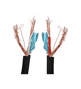 MN6 MN173MC Mikrofon Kablosu 15 Metre 2 Damarlı OFC Bakır İletken Çift Blendajlı 8 mm