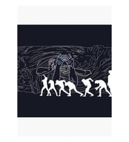 Bts Sahte Aşk Fanart Siluet Tablo Ahşap Poster Dekoratif Kod1492