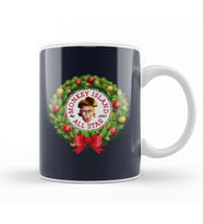 Christmas All Star Monkey Island Guybrush Threepwood Wreath Kupa Bardak Porselen