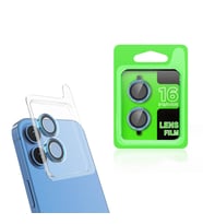 Apple iPhone 16 Uyumlu Zore CL-07 Kamera Lens Koruyucu (Açık Mavi)
