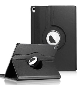 Microsonic Apple iPad 11.Nesil 2025 Kılıf (A3354-A3355) 360 Rotating Stand Deri Siyah
