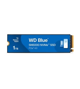 Wd Blue Sn5000, Wds100t4b0e, 1tb, 5150/4900, Gen4, Nvme Pcıe M.2 2280,  Ssd