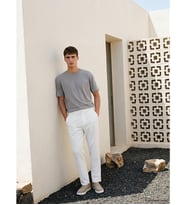 LCW Vision Ekru Relax Fit Pileli Erkek Pantolon