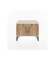Arges Komodin Tek Raflı 2 Kapaklı 60x30x48 Aytaşı-Çam