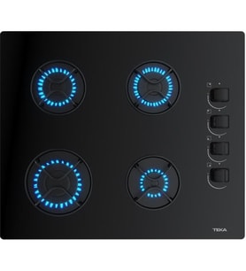 TEKA GBE 64002 KBC BK (E4) 60 Cm Gazlı Siyah Cam Ankastre Ocak 112580050