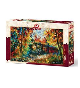 Art Puzzle 500 Parça Sonbahar Treni 5096