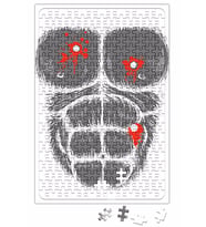 Göğüs Vücüt Gösterili Puzzle 240 Parça Yapboz