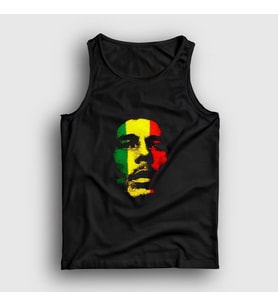 Presmono Unisex Siyah Ethiopia Bob Marley Atlet 264793tt