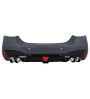 BMW F10 / F10 LCI - G30 LCI M5 UYUMLU MAKYAJLAMA ARKA TAMPON + DİFÜZÖR + EGZOZ UCU