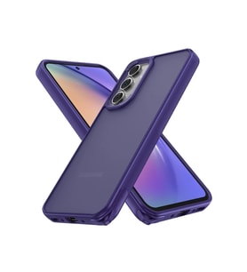 Newface Samsung Galaxy A14 4G Kılıf Elegant Kapak - Derin Mor