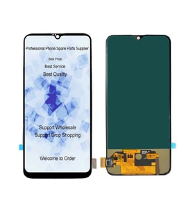 One Plus 6T ile Uyumlu Lcd Ekran Dokunmatik A6010 (Siyah)