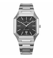 ROCHE MONTRE RMG8002-01 SWISS MADE SAFİR CAM ÇELİK KARE ERKEK KOL SAATİ