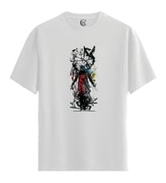 Timewalker - %100 Pamuklu Erkek Beyaz Tişört - Premium Quality