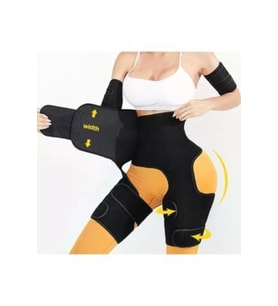 Selülit Önleyici Korse Kalça Kaldırma Korsesi Spor Korsesi Zayıflama Korsesi (Siyah)