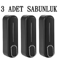 3 Adet Duşakabin Duşjeli Sabunluk Şampuan Şişesi Manuel Model 350 Ml Sabunluk Yeni Model Sabunluk