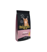 Econature Tavuklu Yavru Kedi Maması 15 Kg (Kahverengi)