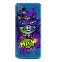 Reeder P13 Blue Plus 2022 Kılıf Silikon Desen Özel Seri Super Meow 1715