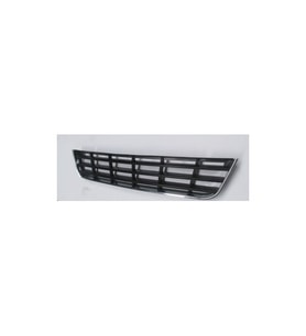 VOLKSWAGEN PASSAT- B6- 05/10; ÖN TAMPON PANJURU ORTA SİYAH NİKELAJ KAPLAMALI 1067-2010 3C08536719B9