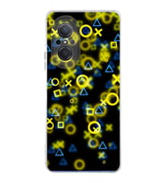 PrintiFy Huawei Nova 9SE Uyumlu Kamera Korumalı Semboller Tasarımlı Şeffaf Silikon Kılıf