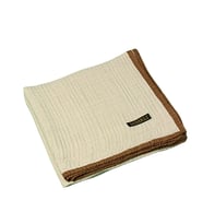 Mısırlı Eşarpları Biyeli Müslin Düz Renk Eşarp 100x100cm (Açık Bej)