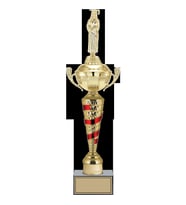 ODAK KUPA - Figürlü Kupalar - Mezuniyet Kadın Figürlü Kupalar FG-078 C - 49 cm