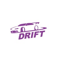 Drit Araba Sticker17x17 Cm Mor
