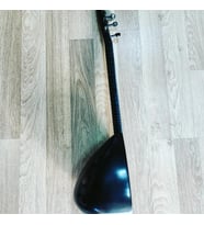 CURA KÜÇÜK ÇOCUK SAZI 6 TEL  TAM SET SİYAH KALİTE CURA SAZ