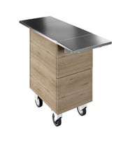 Electrolux Professional Tekerlekli, İki Adet Paslanmaz Çelik Tepsi Kaydırma Y=900 Mm F00N1AW00S