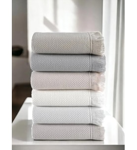 Bernini 6lı El-Yüz Havlusu 40x60 cm (Çok Renkli)
