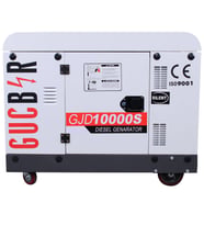 GÜÇBİR JENERATÖR GJD10000S-3 (10 KVA) PORTATİF DİZEL JENERATÖR TRİFAZE (Beyaz)
