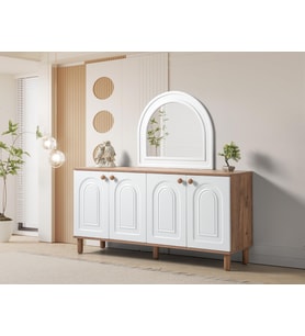 Bohem Zambak Konsol Büfe Aynasız 161x45x83cm