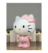 Hello Kitty Dekoratif 3 Kademeli Led Başucu Gece Lambası (Pembe)
