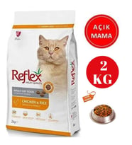 Reflex Tavuklu Açık Yetişkin Kedi Maması 2 Kg
