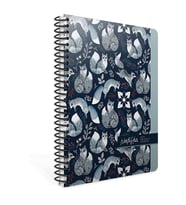 Gıpta North Star Spiralli Sert Kapak 17x24 120 Yaprak Kareli Defter 5917