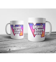 Pixxa GTA 6 - Grand Theft Auto 6 - GTA VI Kupa Bardak Model 3