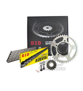 Did-Jt 2019-2022 Ducati Diavel 1260 Uyumlu Zincir Dişli Set Çelik Renk