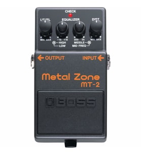 Boss MT-2(T) Metal Zone Compact Pedal