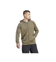 adidas M Gg Bl Fz Hd Erkek Antrenman Ceketi IM1768 Haki