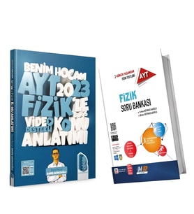 Benim Hocam 2023 AYT Fizik Konu ve Hız Renk Soru Bankası Seti 2 Kitap
