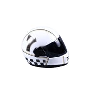 Kedi,Köpek Ve Dekoratif Mini Kapalı Kask (Beyaz)
