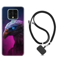 Tecno Camon 16 18P Pova Kılıf Boyun Askılı Silikon Kartal 1622