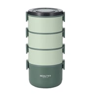 Çelik Dört Kat 2800ml Yemek Mama Saklama Kabı Sefertası (SICAK TUTMAZ) cin608ys