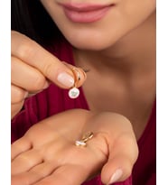 Else Silver Gümüş Kelebek Çocuk Küpesi