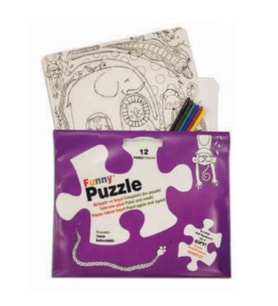 Funny Mat Puzzle - Sevimli Dostlar 30x40cm