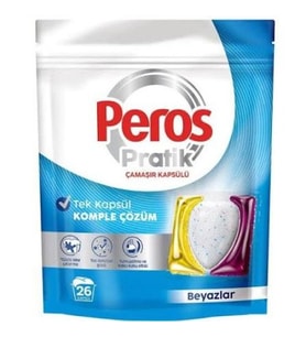 PEROS ÇAMAŞIR KAPSÜLÜ 26 LI BEYAZLAR