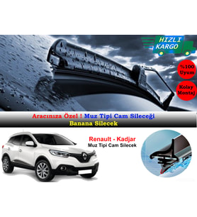 Renault Kadjar Muz Silecek Takımı 2015-2017