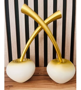 İkili Kiraz Ev ve Ofis Dekoru Kiraz Obje ve Aksesuar