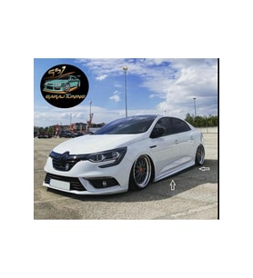 RENAULT MEGANE 4 R MARŞPİYEL SAĞ SOL TAKIM FİBERGLASS BOYASIZ