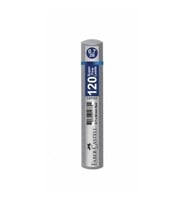 FABER CASTELL 120'Lİ MİN 0.7 2B 60mm UÇ GÜMÜŞ TÜP