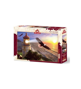Art Puzzle Gündoğumunda  Yüksek Uçuş - 1000 Parça 4221